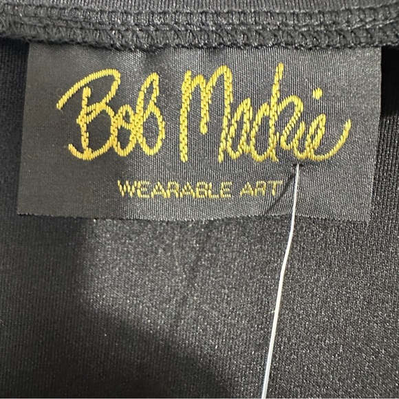 NEW Bob Mackie Wearable Art 3X jacket, blue sequin front, evening, sparkle - Picture 3 of 12